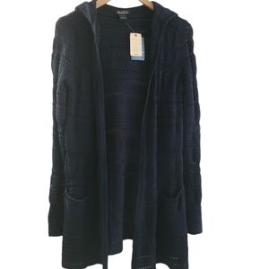 Lucky Brand Navy Blue Women's Sweater